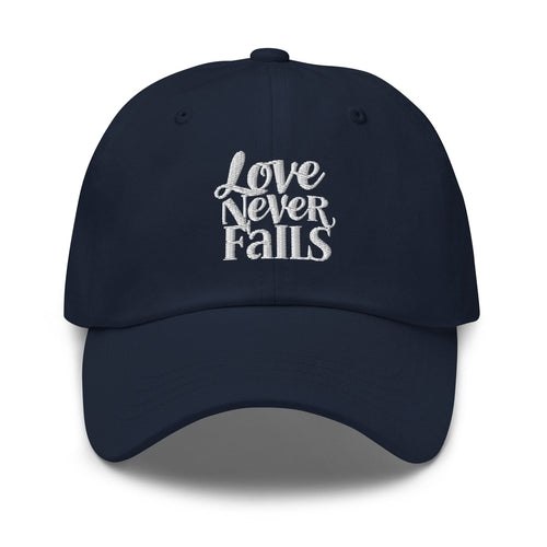Embroidered Baseball Cap - Adjustable - Love Never Fails