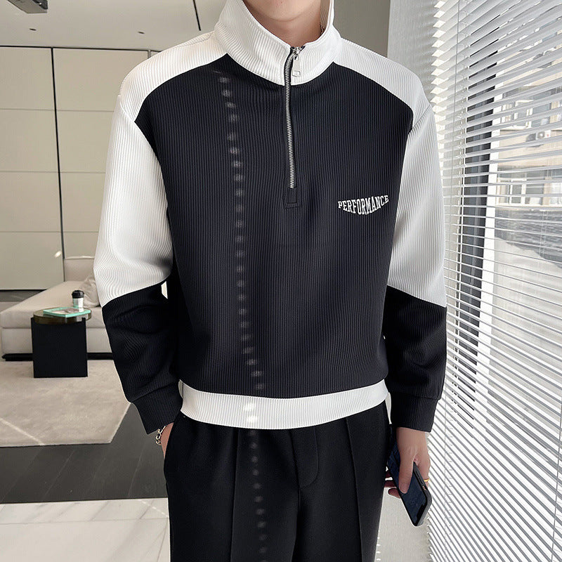 Men's Four Seasons Half-Zip Cotton Jacket