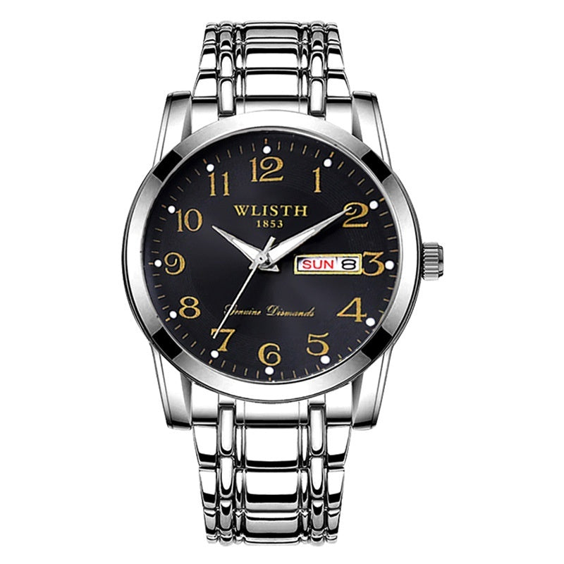 Large Digital Waterproof Quartz Digital Watch Men