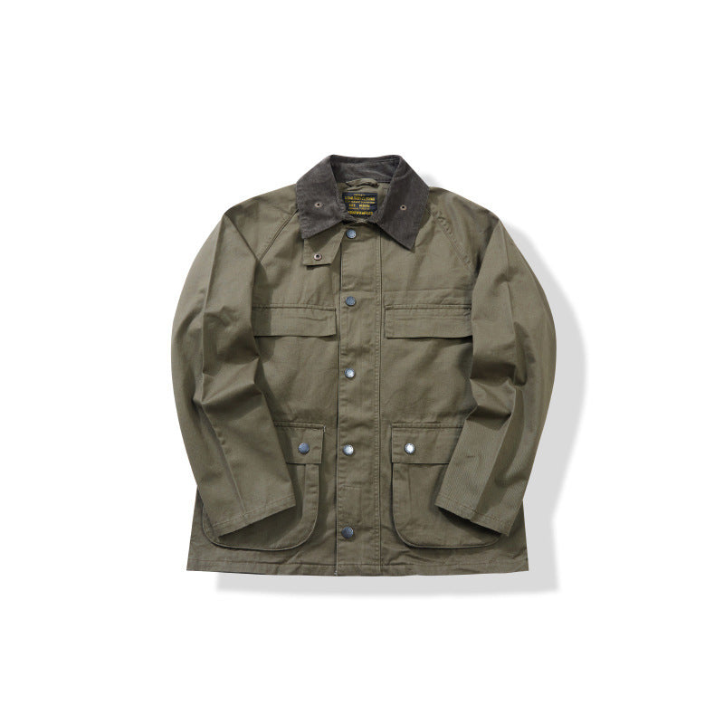 Stitching Multi-functional Workwear Jacket For Men