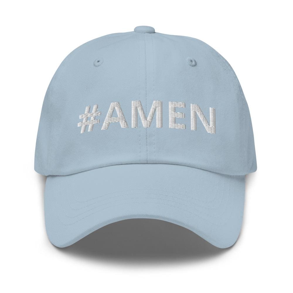 Embroidered Adjustable Baseball Cap - #amen