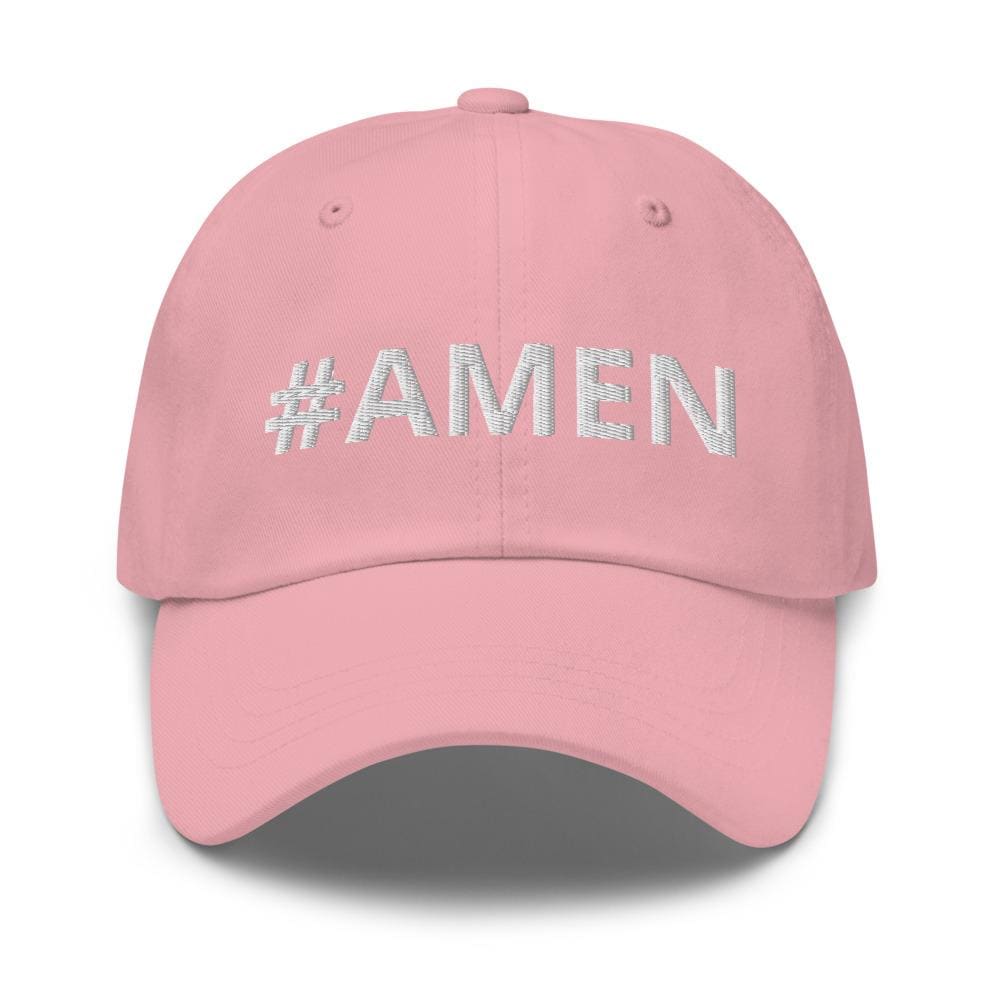 Embroidered Adjustable Baseball Cap - #amen