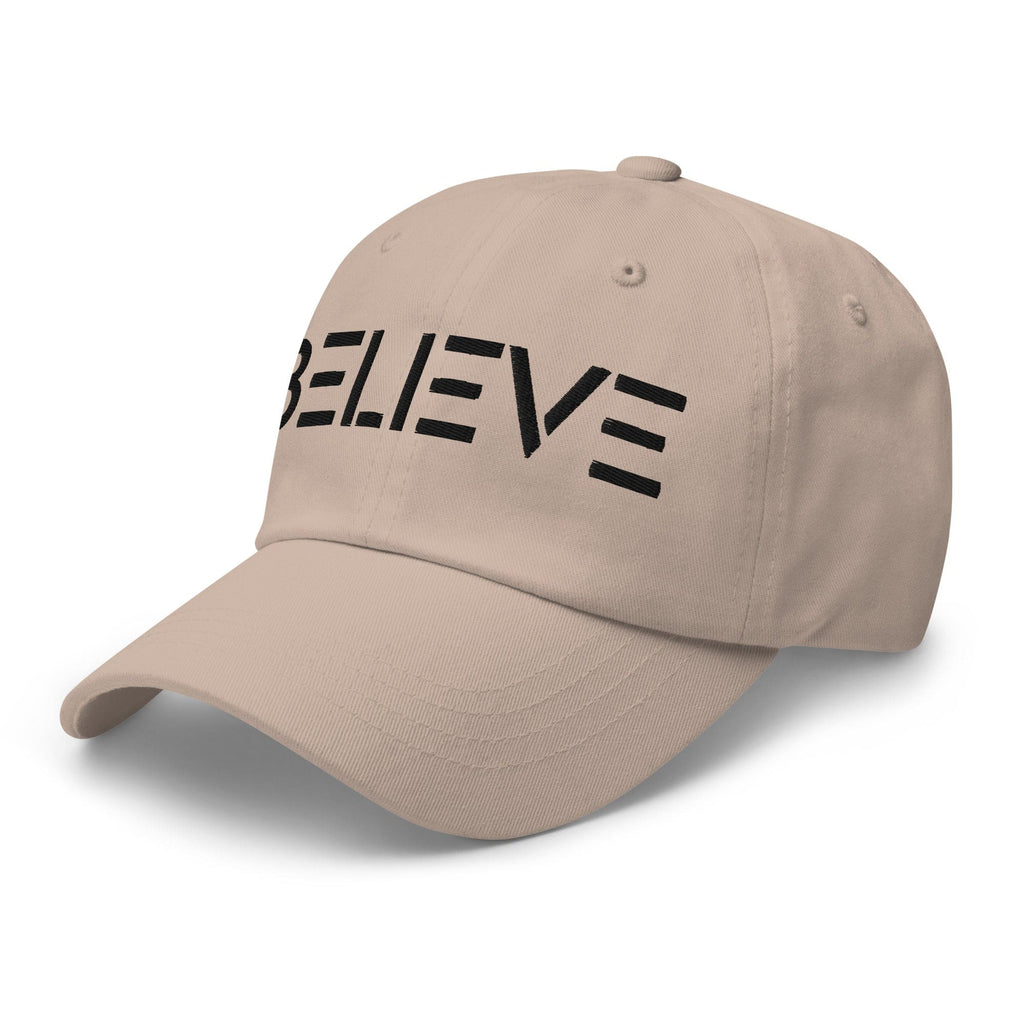 Embroidered Baseball Cap - Adjustable - Believe