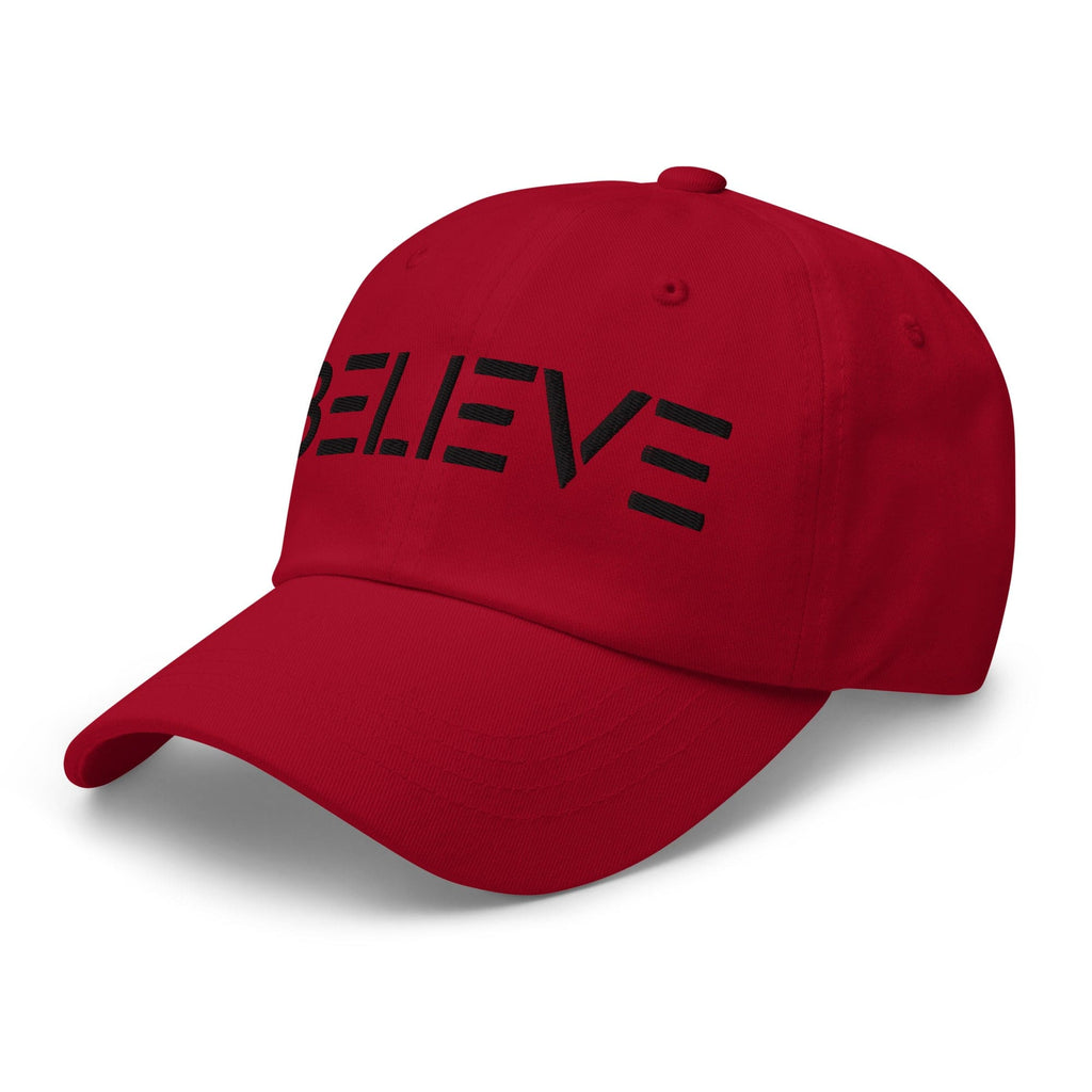 Embroidered Baseball Cap - Adjustable - Believe