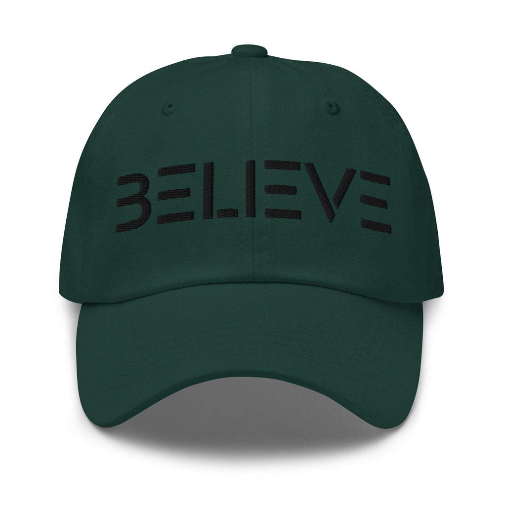 Embroidered Baseball Cap - Adjustable - Believe