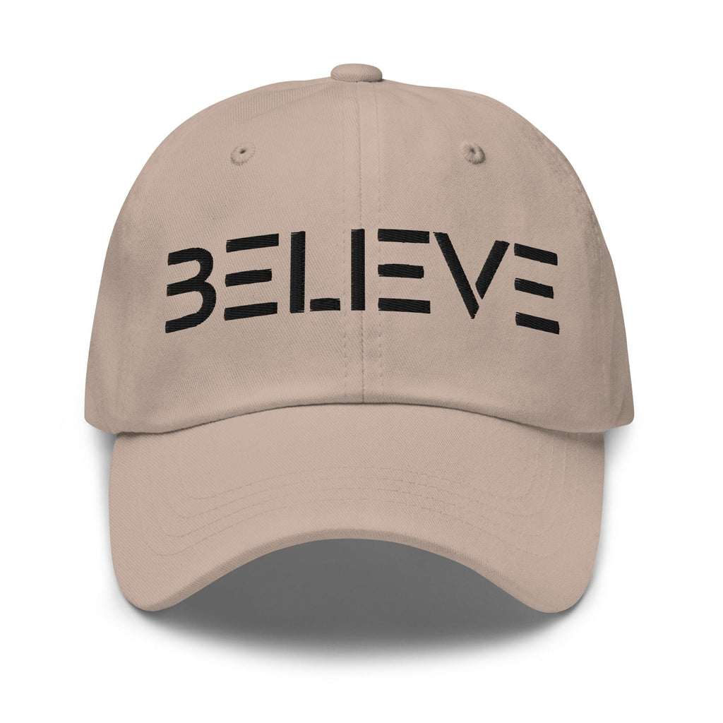 Embroidered Baseball Cap - Adjustable - Believe