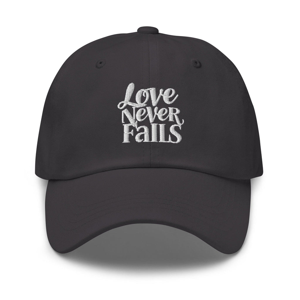 Embroidered Baseball Cap - Adjustable - Love Never Fails