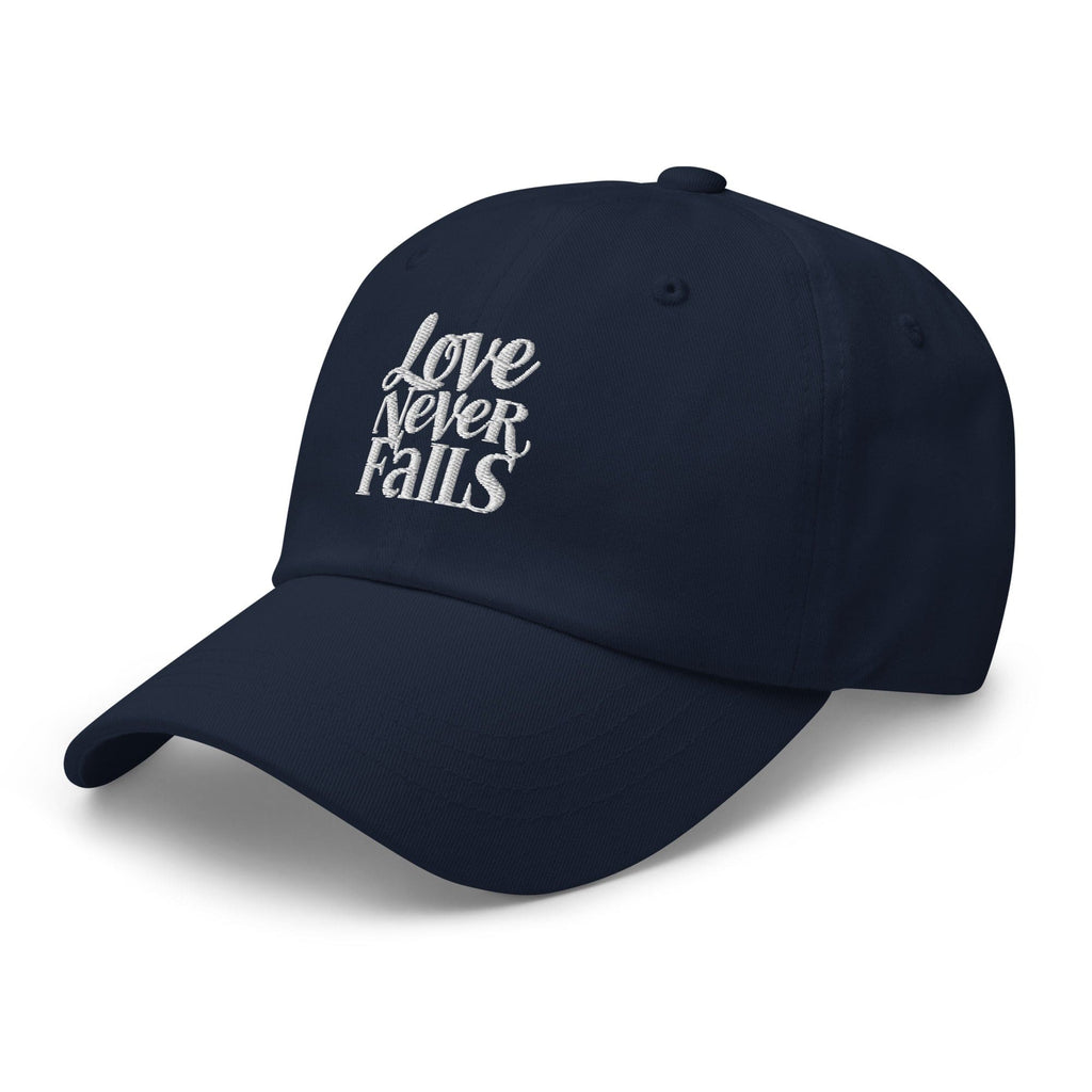 Embroidered Baseball Cap - Adjustable - Love Never Fails