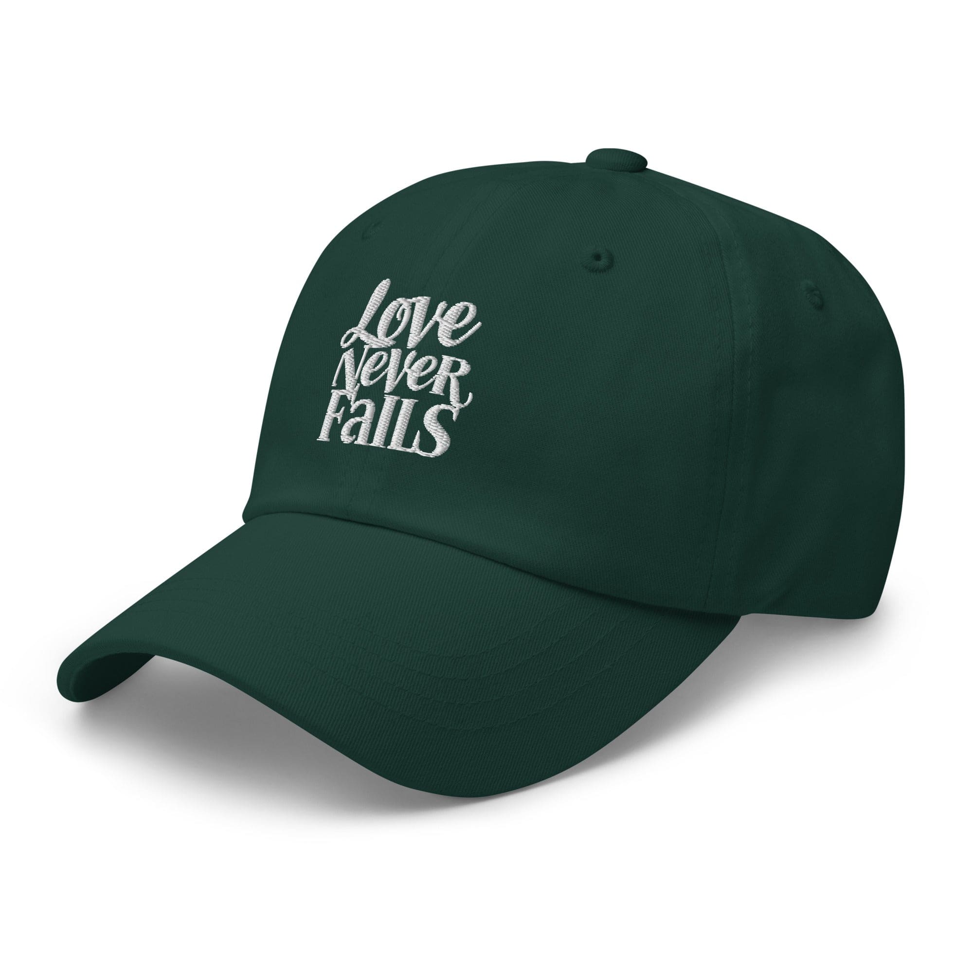 Embroidered Baseball Cap - Adjustable - Love Never Fails