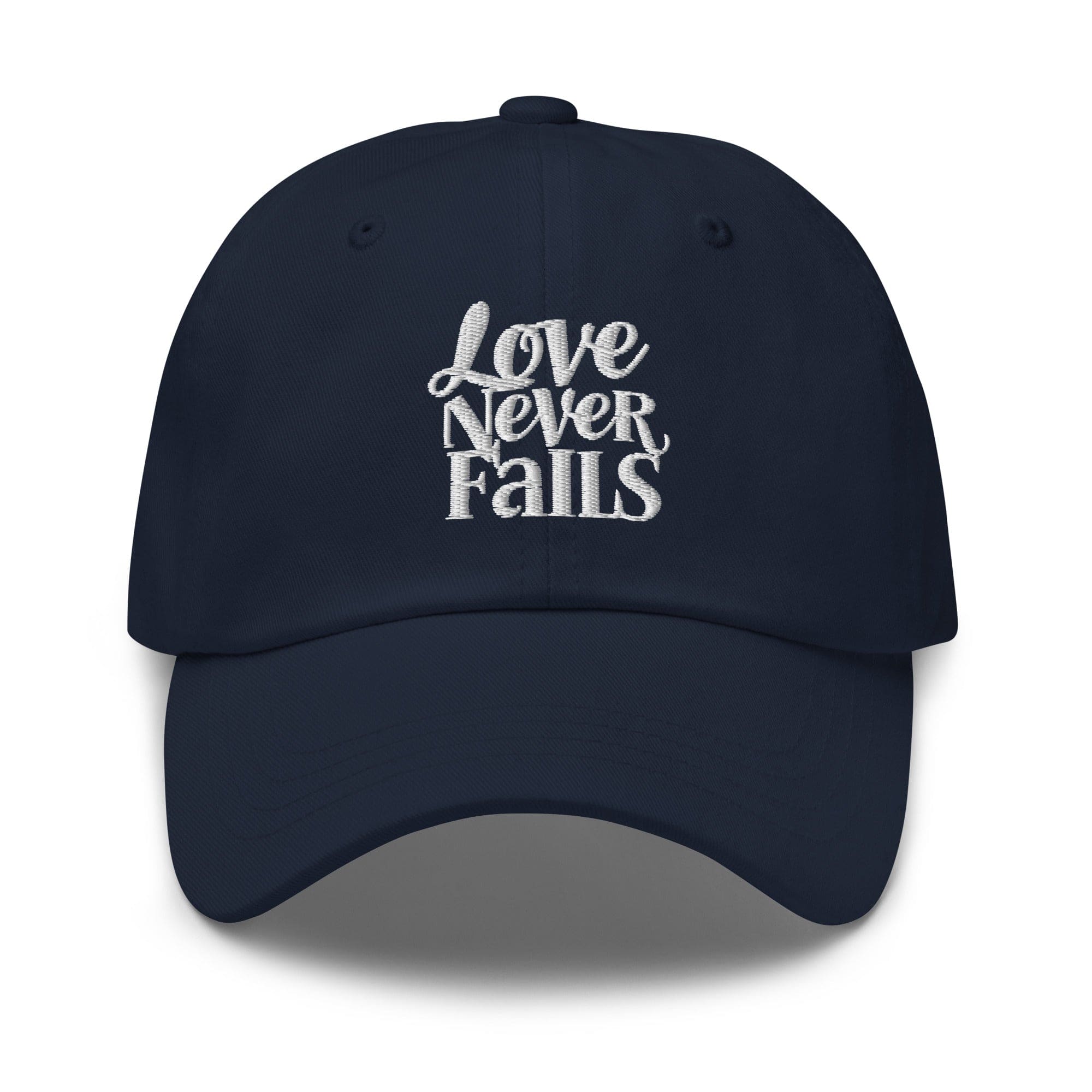 Embroidered Baseball Cap - Adjustable - Love Never Fails