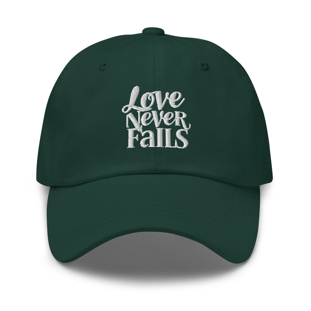 Embroidered Baseball Cap - Adjustable - Love Never Fails