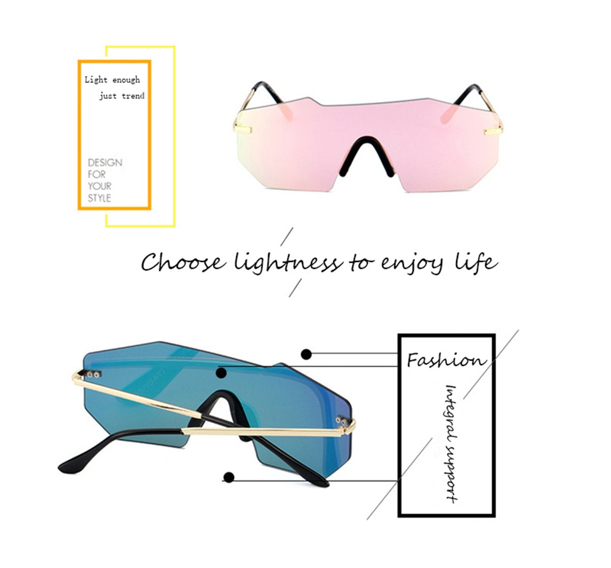 Summer Newest Style Only SUN Glasses 7 Colors Sunglasses Men Bicycle
