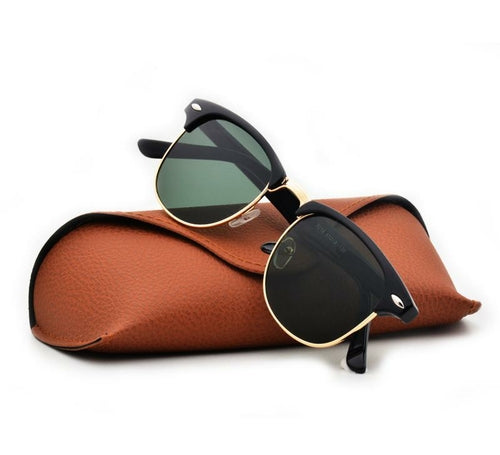 Excellent Quality Fashion Designer Sunglasses Semi Rimless Sun Glasses