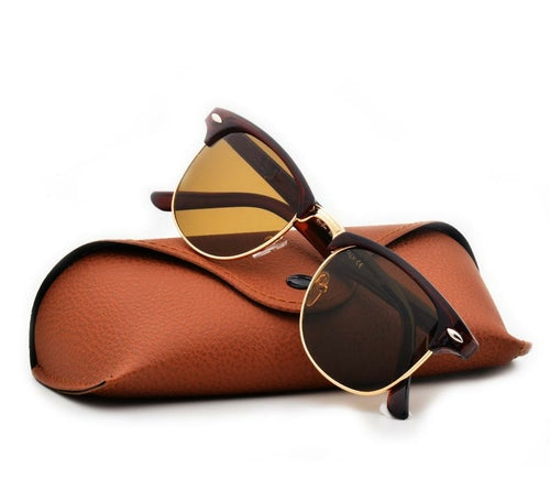 Excellent Quality Fashion Designer Sunglasses Semi Rimless Sun Glasses