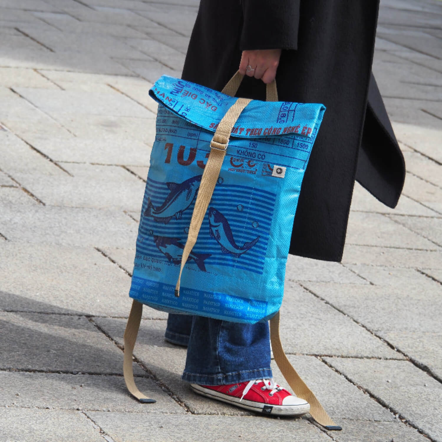 BACKPACK | Nachhaltiger Rucksack in blau