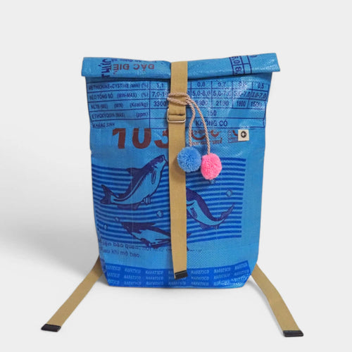 BACKPACK | Nachhaltiger Rucksack in blau