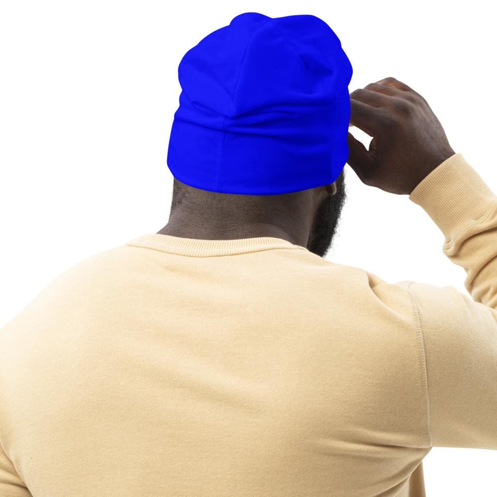 Beanie Hat - Royal Blue Slouchy Beanie Men/women