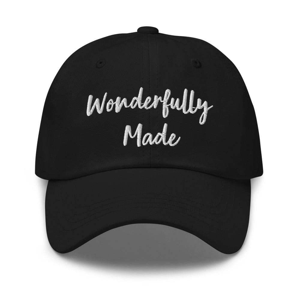 Embroidered Adjustable Baseball Cap - Wonderfully Made
