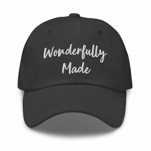 Embroidered Adjustable Baseball Cap - Wonderfully Made