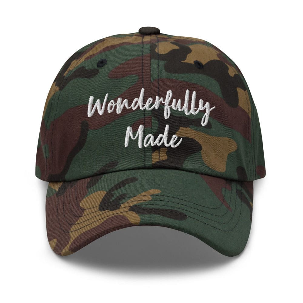 Embroidered Adjustable Baseball Cap - Wonderfully Made