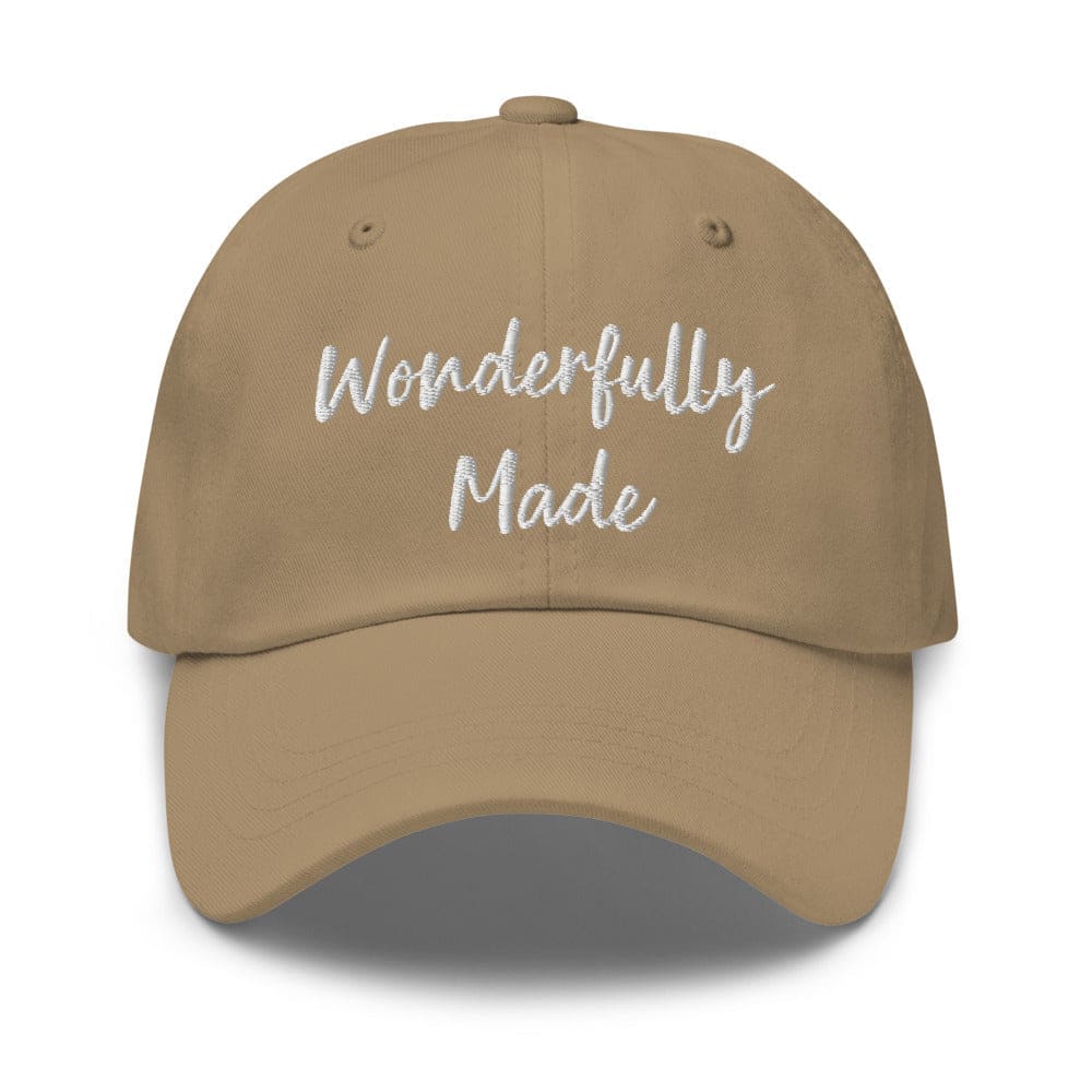 Embroidered Adjustable Baseball Cap - Wonderfully Made