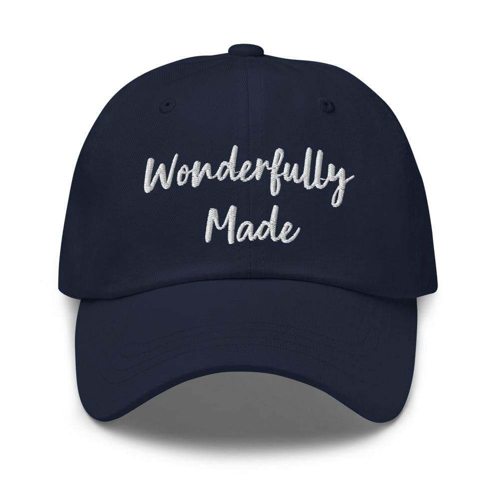 Embroidered Adjustable Baseball Cap - Wonderfully Made