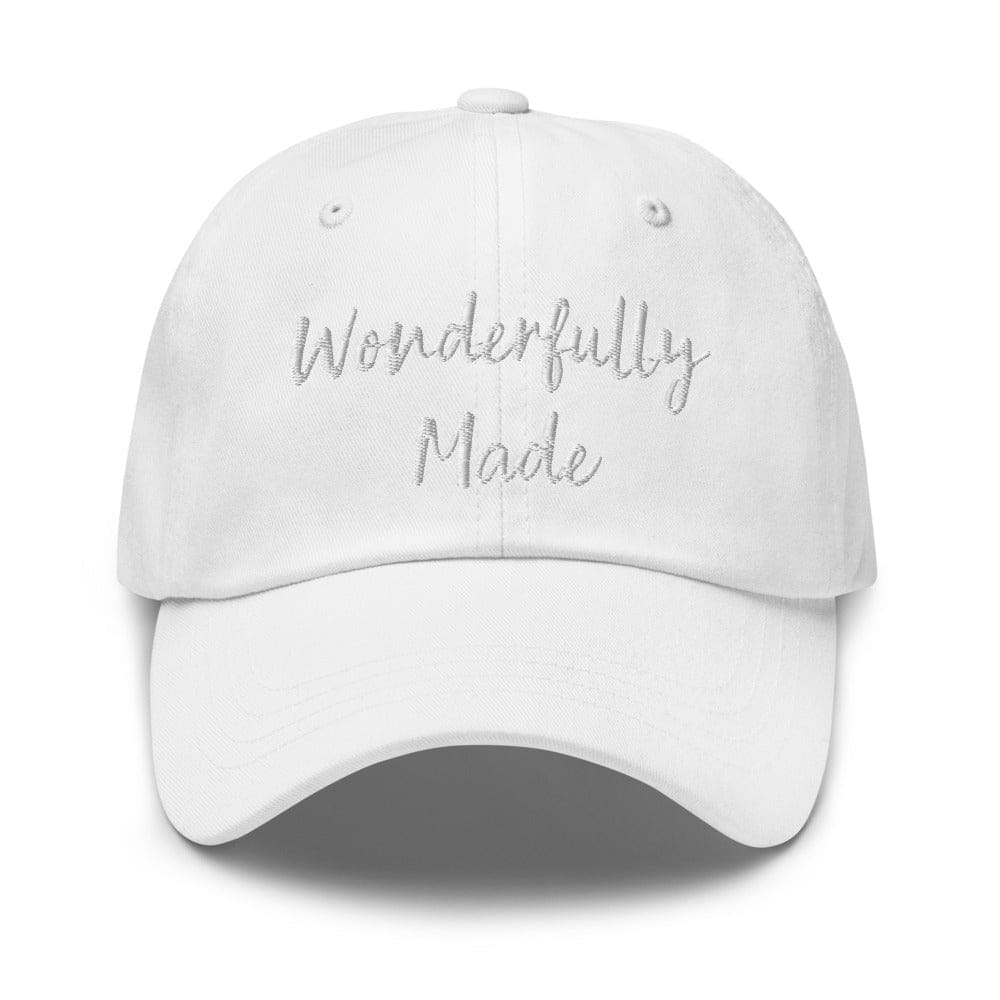 Embroidered Adjustable Baseball Cap - Wonderfully Made